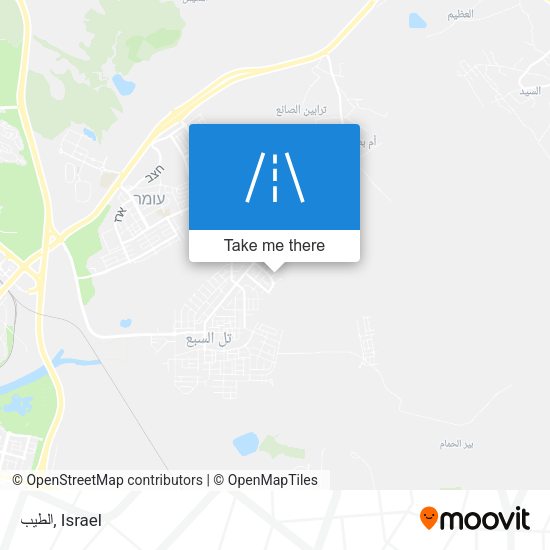 الطيب map