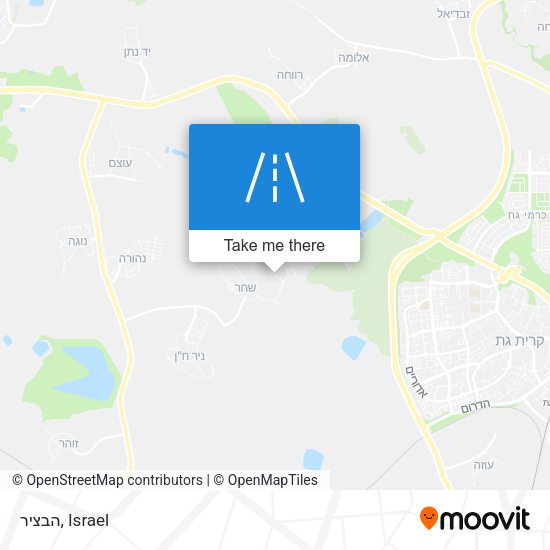 הבציר map