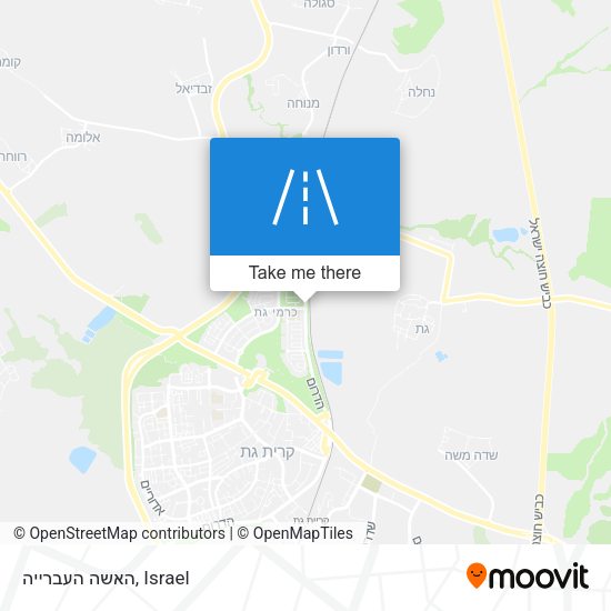 האשה העברייה map