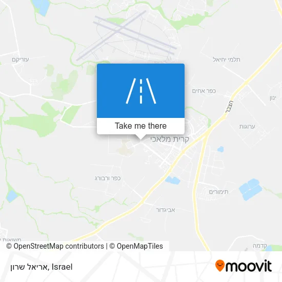 Карта אריאל שרון