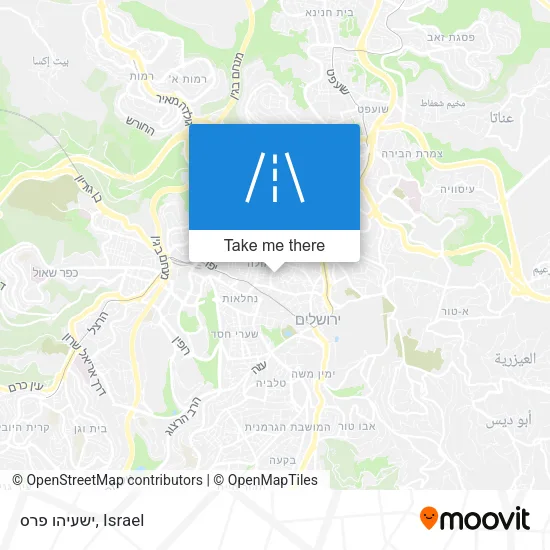 Карта ישעיהו פרס