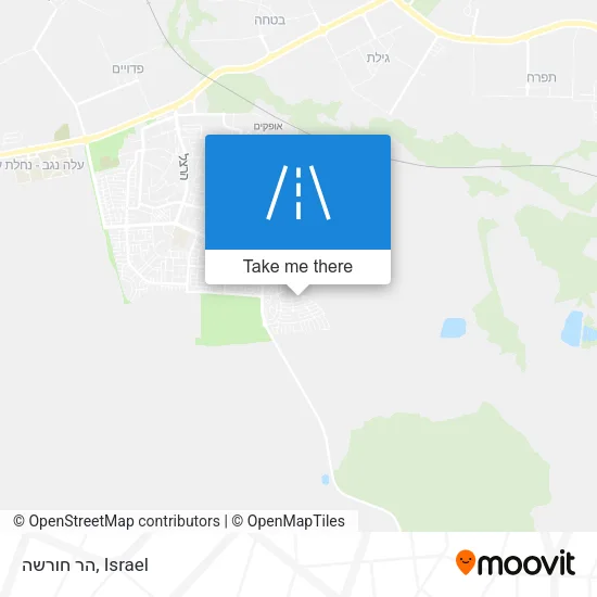 Карта הר חורשה