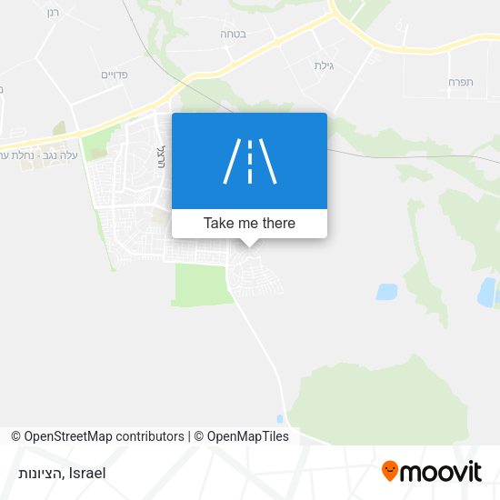 הציונות map