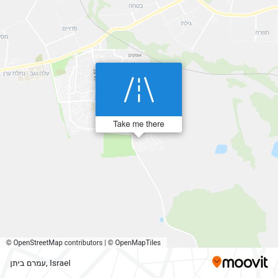 עמרם ביתן map