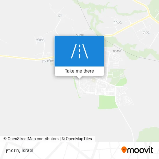 Карта רוזמרין
