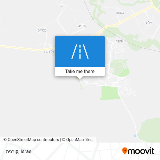 קורנית map