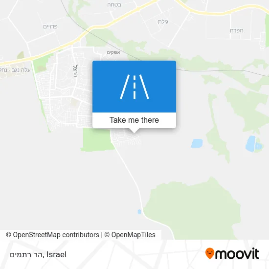 Карта הר רתמים