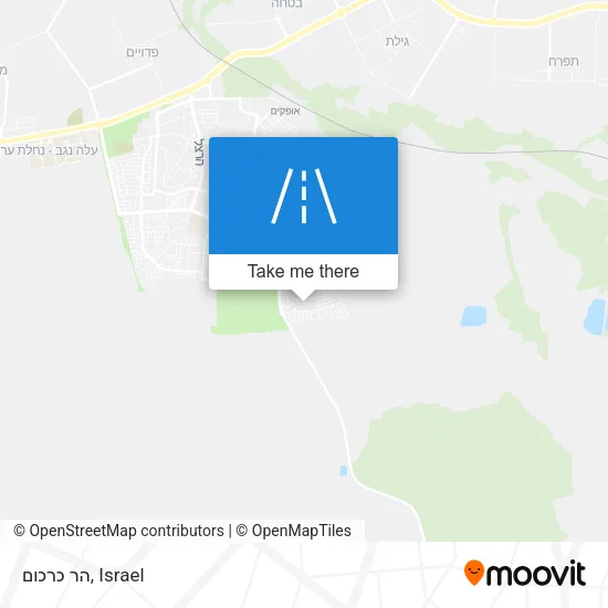 Карта הר כרכום