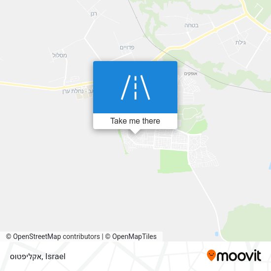 אקליפטוס map