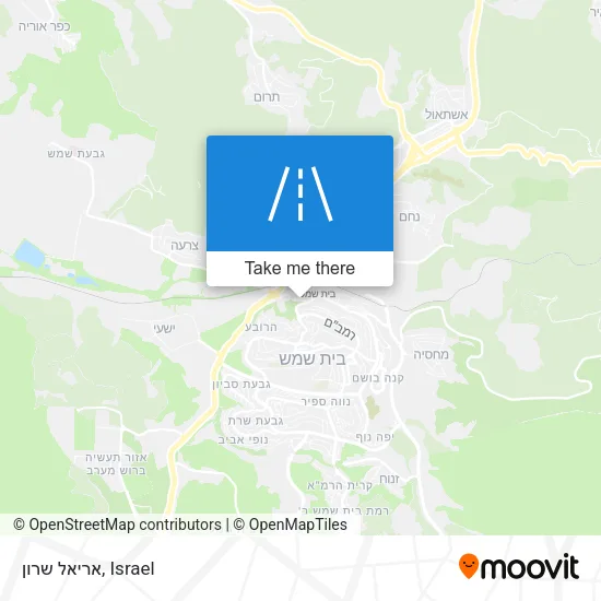 Карта אריאל שרון