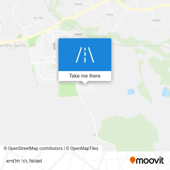 Карта הר חלמיש