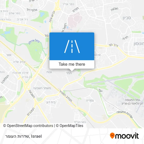 Карта שדרות העומר