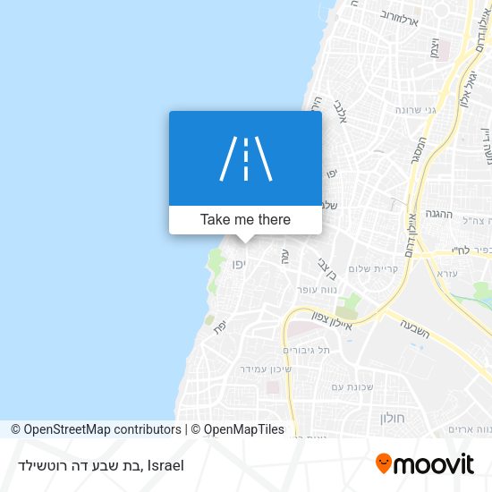 בת שבע דה רוטשילד map