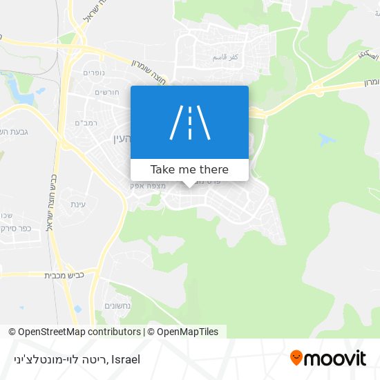 ריטה לוי-מונטלצ'יני map