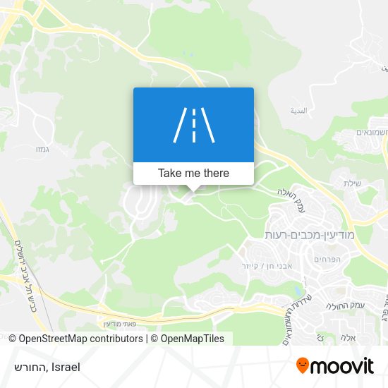 Карта החורש