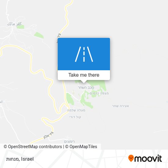 מנחות map