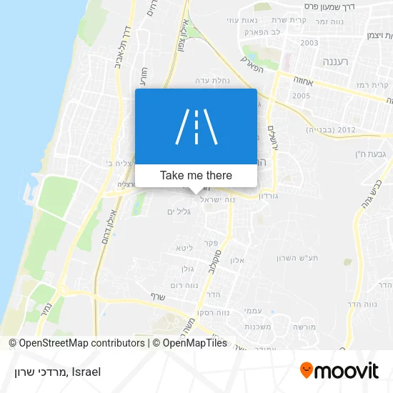Карта מרדכי שרון