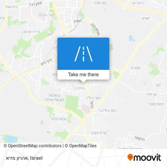 Карта אהרון מזיא