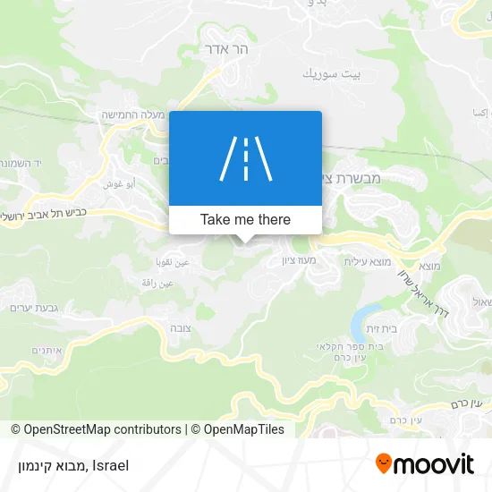 Карта מבוא קינמון