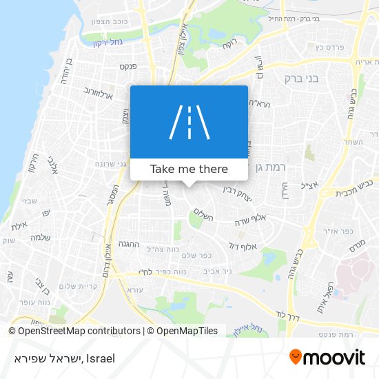 ישראל שפירא map