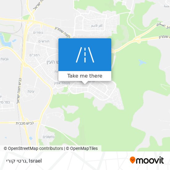 גרטי קורי map