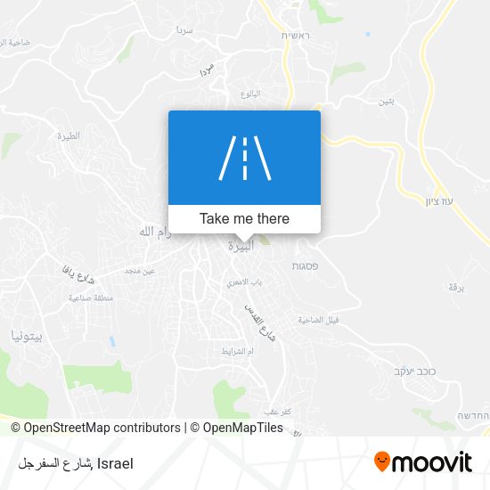 شارع السفرجل map