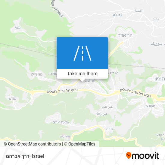 דרך אברהם map