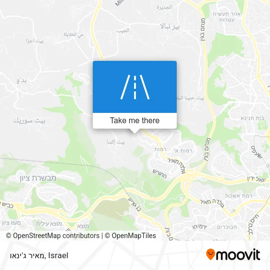 Карта מאיר ג'ינאו