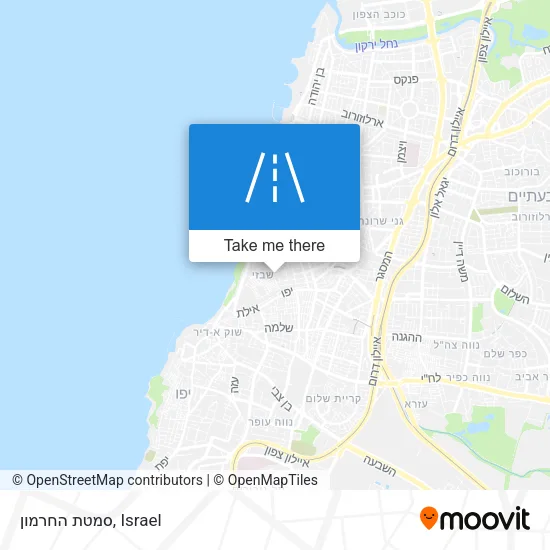 Карта סמטת החרמון