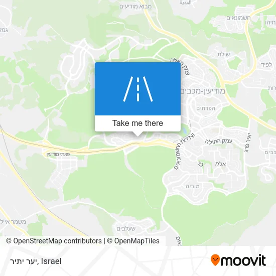 Карта יער יתיר