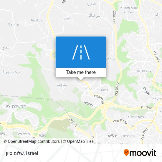 שלום סיון map
