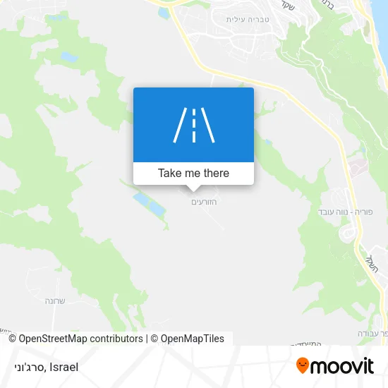 Карта סרג'וני