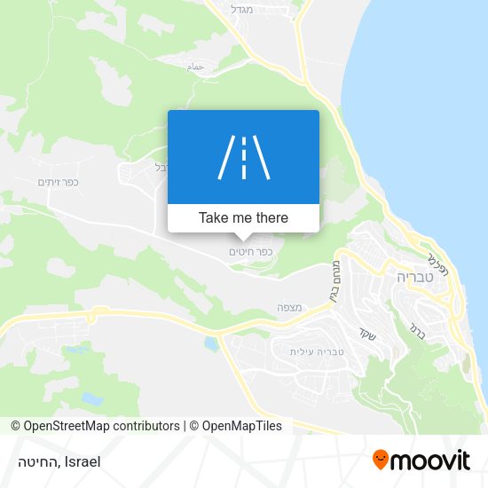 החיטה map