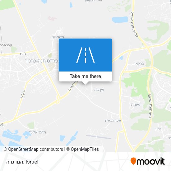 Карта המדגרה