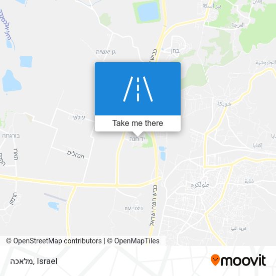 מלאכה map