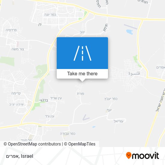 אפרים map
