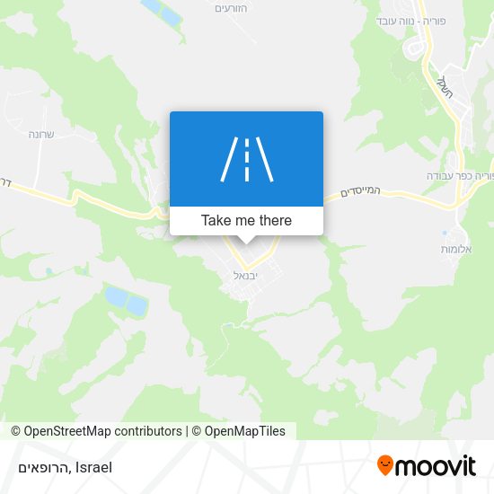 הרופאים map