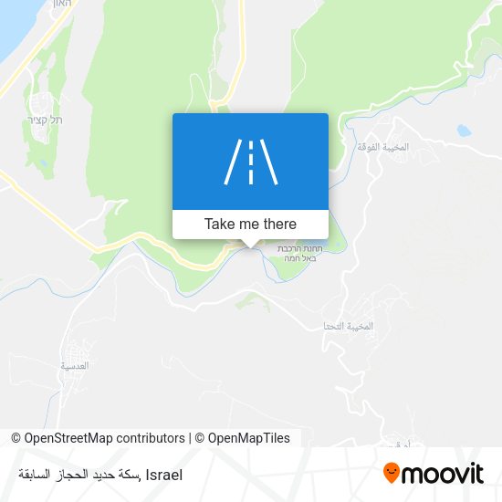 سكة حديد الحجاز السابقة map