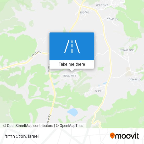 Карта הסלע הגדול