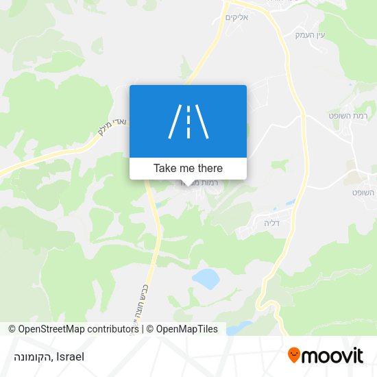 הקומונה map
