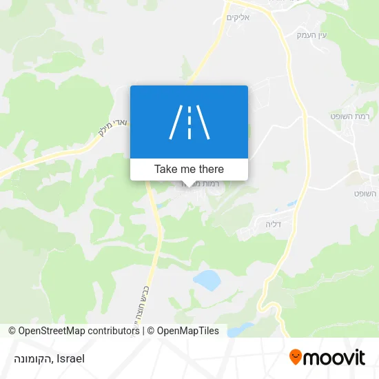 Карта הקומונה