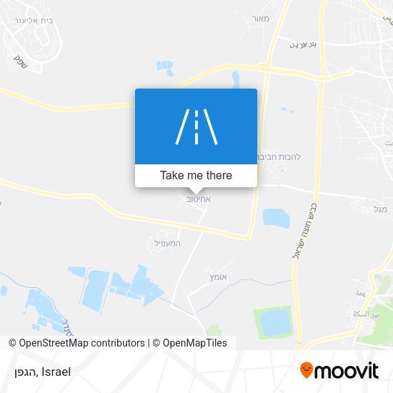 הגפן map