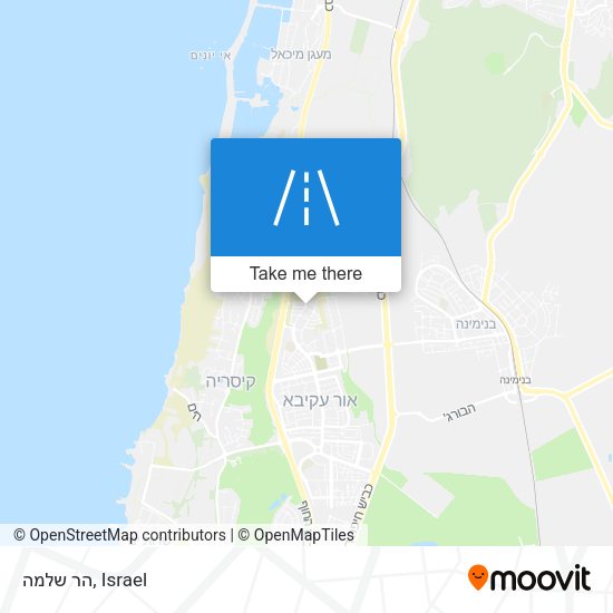 הר שלמה map