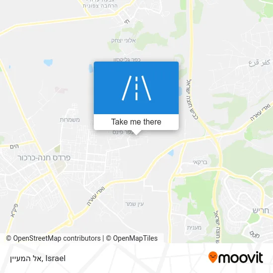 Карта אל המעיין