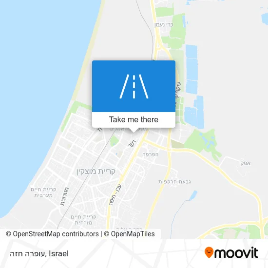 Карта עופרה חזה