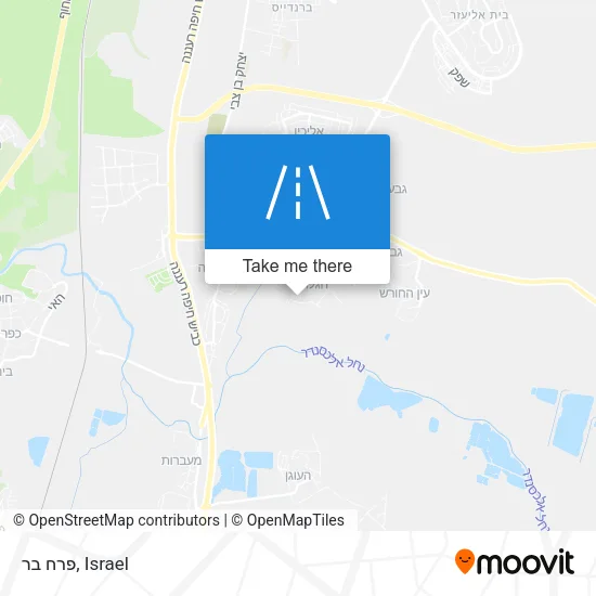 Карта פרח בר