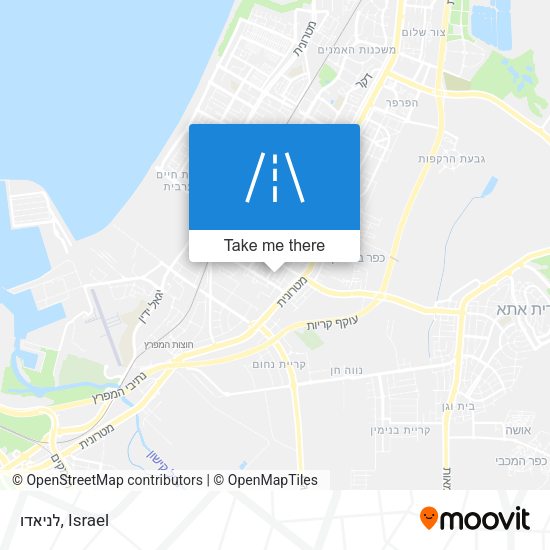לניאדו map