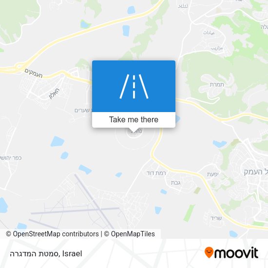 סמטת המדגרה map