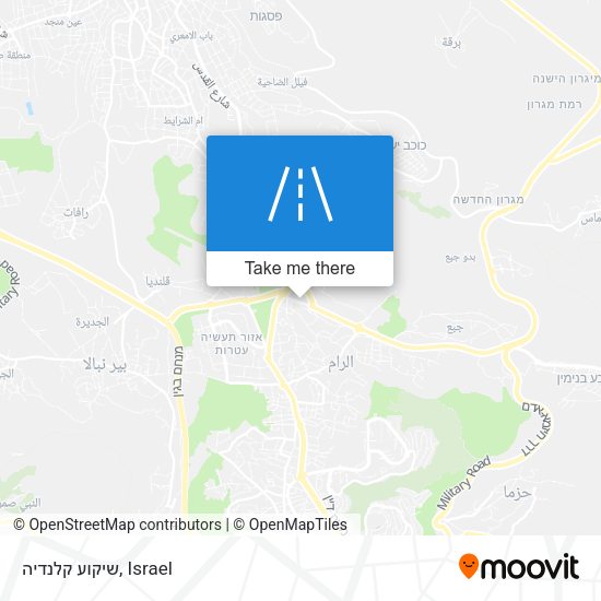 שיקוע קלנדיה map
