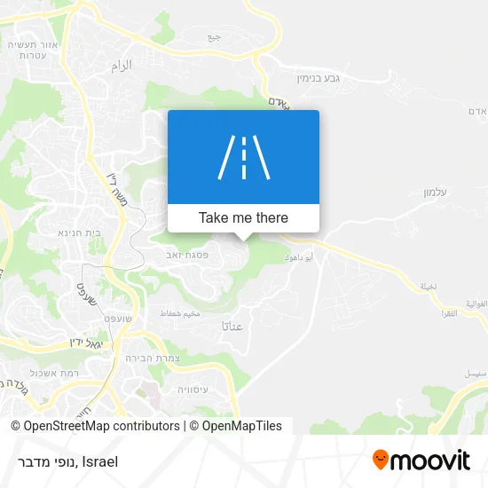 Карта נופי מדבר